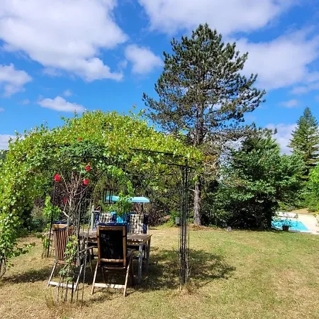 Domaine Pour 8 Personnes Avec Piscine Holiday home Auriac-du-Perigord